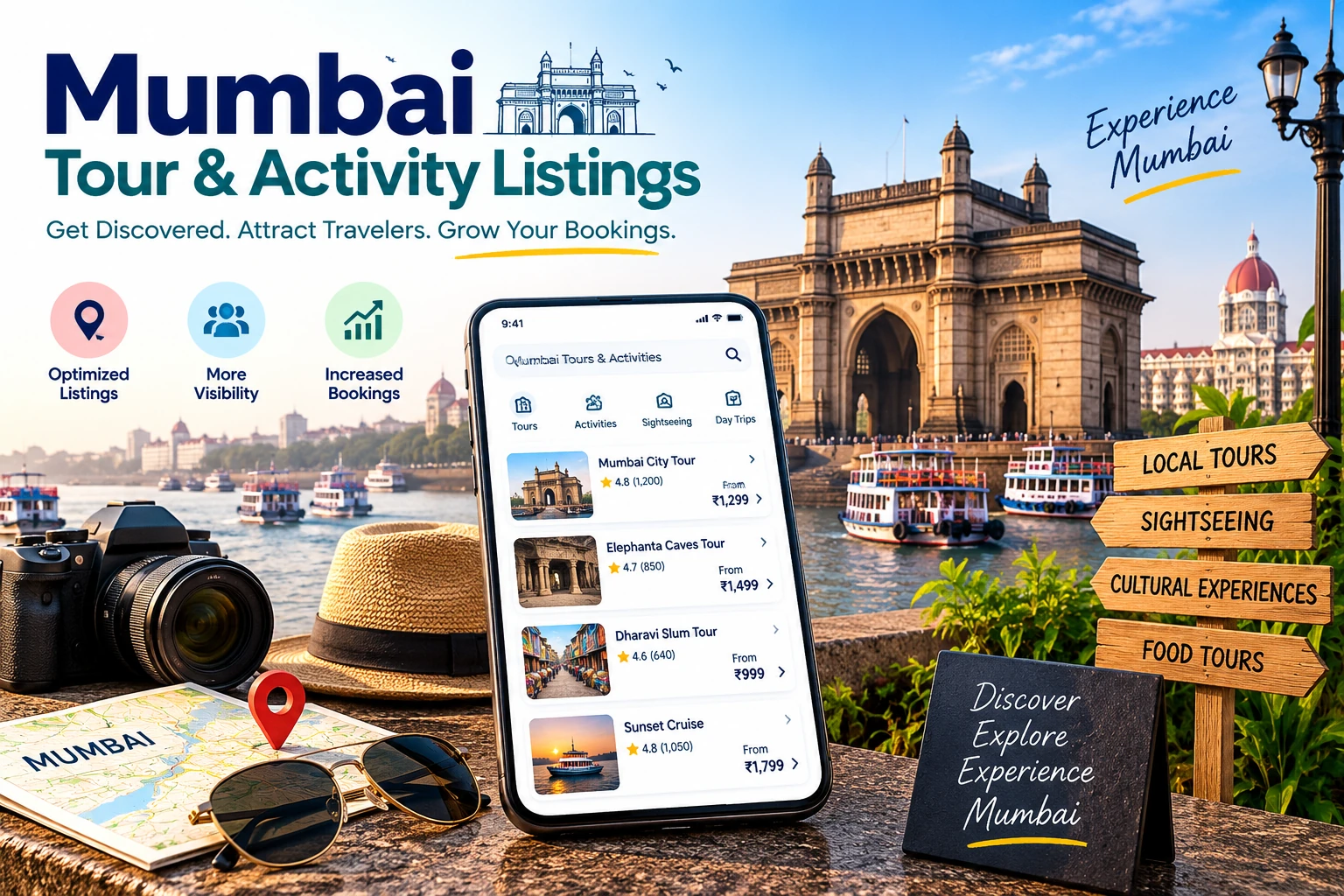 Mumbai Tour & Activity Listings