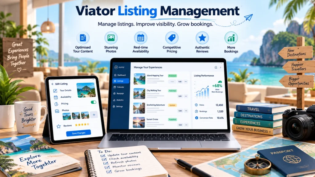 Viator Listing Management
