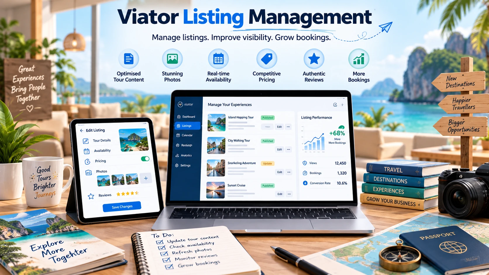 Viator Listing Management