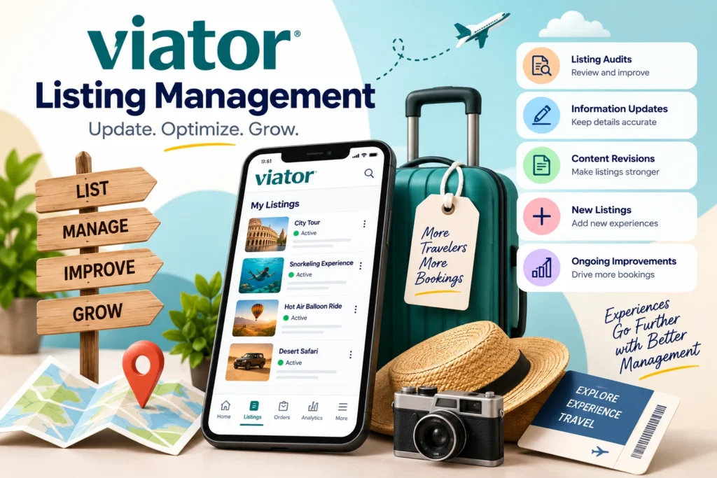 Viator Listing Management