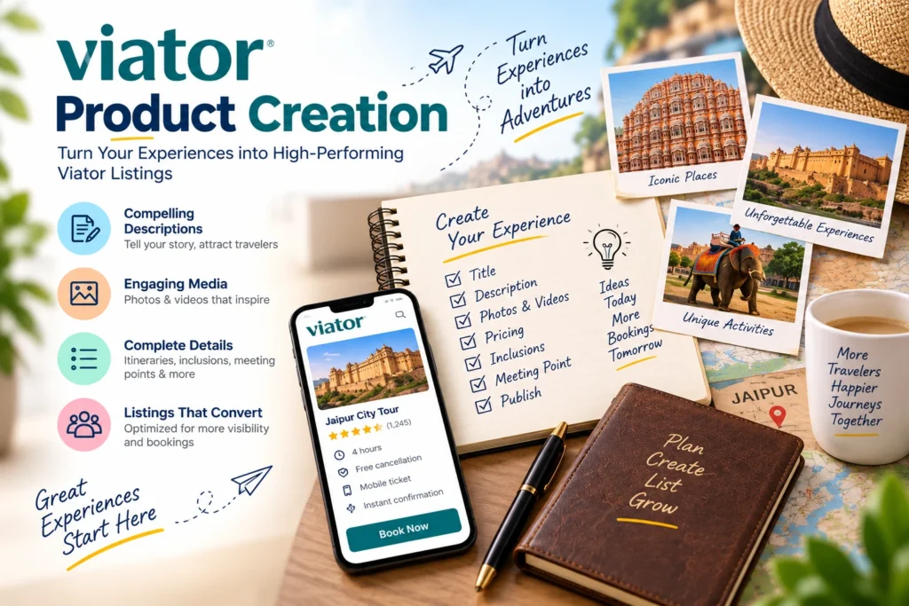 Viator Product Creation