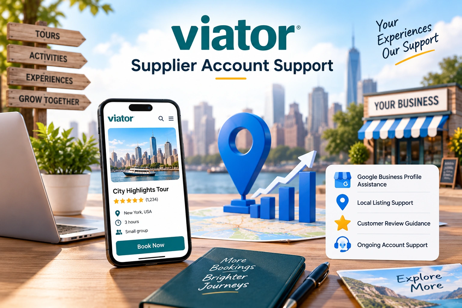 Viator Supplier Account Support